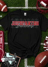 Load image into Gallery viewer, Jourdanton Indians PolkaDot T-Shirt
